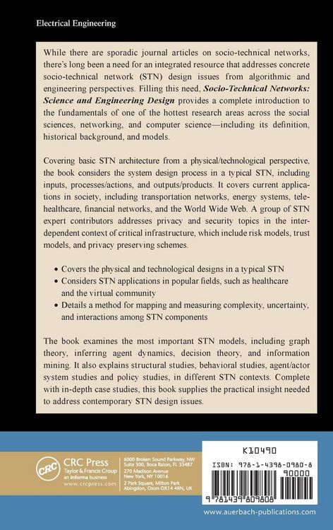 Produktbild: Socio-Technical Networks
