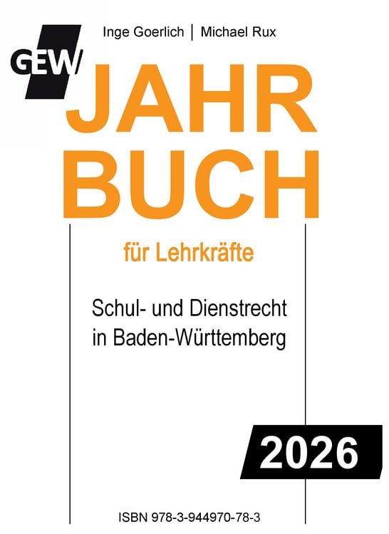 Produktbild: GEW-Jahrbuch 2026 f&uuml;r Lehrkr&auml;fte