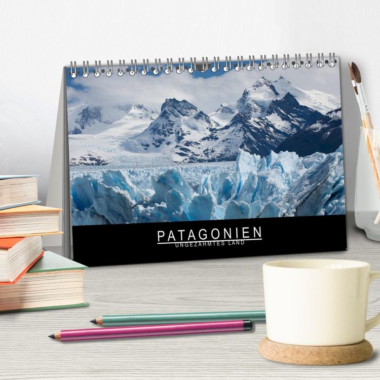 Produktbild: Patagonien - Ungez&auml;hmtes Land (Tischkalender 2026 DIN A5 quer), CALVENDO Monatskalender