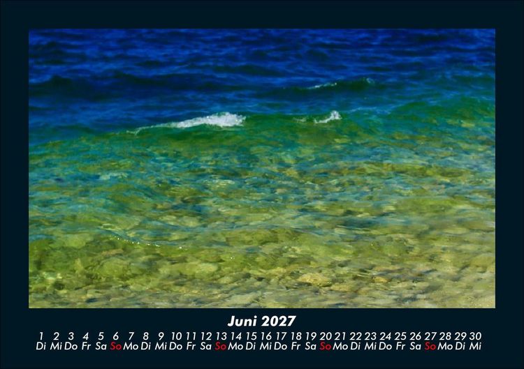 Produktbild: Meereslandschaft 2027 Fotokalender DIN A5