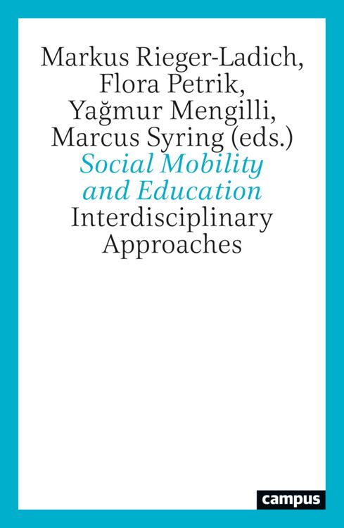 Produktbild: Social Mobility and Education