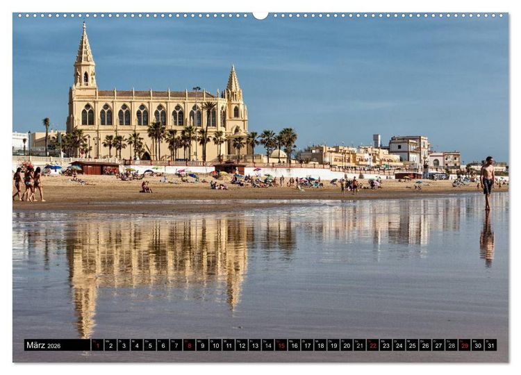 Produktbild: Farbenpr&auml;chtiges Andalusien (Wandkalender 2026 DIN A2 quer), CALVENDO Monatskalender