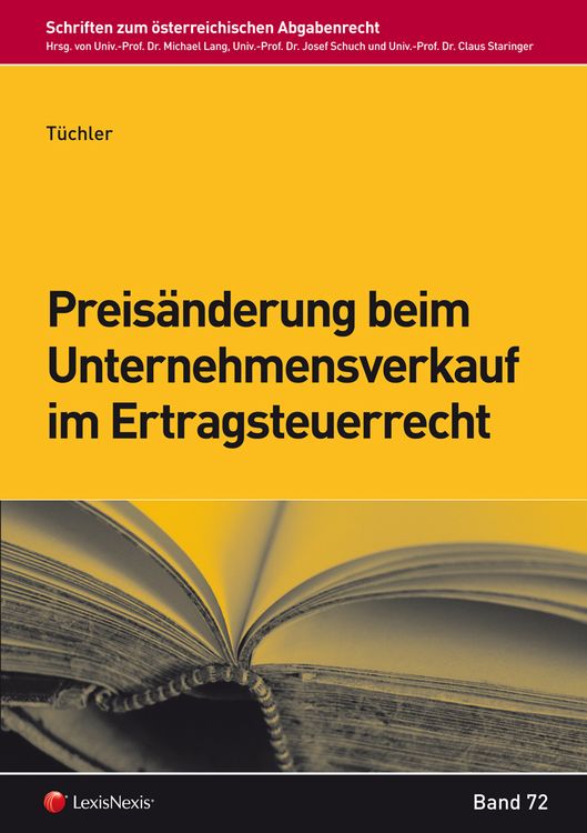 Bild vom Artikel Preisänderung beim Unternehmensverkauf im Ertragsteuerrecht vom Autor Nicole Tüchler