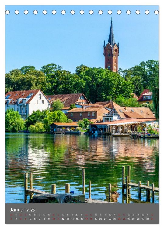 Produktbild: Seenlandschaft Feldberg (Tischkalender 2026 DIN A5 hoch), CALVENDO Monatskalender
