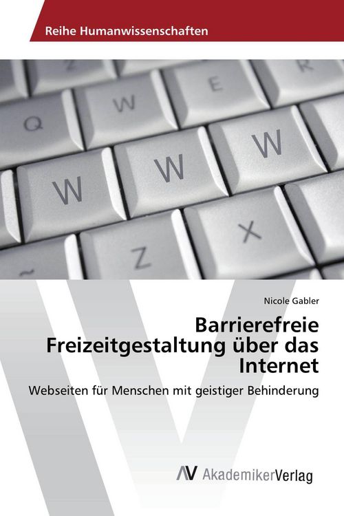 Produktbild: Barrierefreie Freizeitgestaltung &uuml;ber das Internet