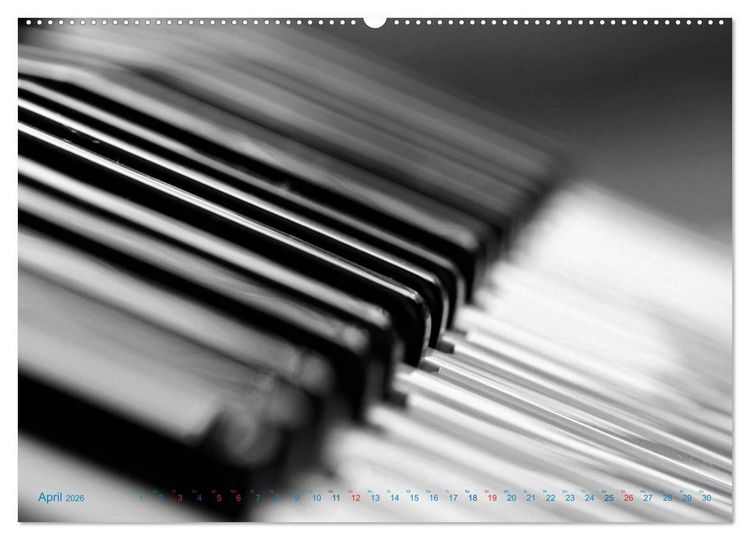 Produktbild: Akkordeon - close up (Wandkalender 2026 DIN A2 quer), CALVENDO Monatskalender