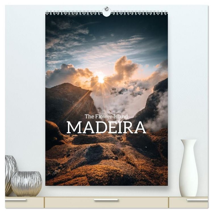 Produktbild: The Flower Island Madeira (High Quality Premium Wall Calendar 2026 DIN A2 portrait),CALVENDO 12 Month Wall Calendar