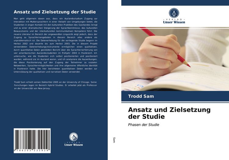 Produktbild: Ansatz und Zielsetzung der Studie