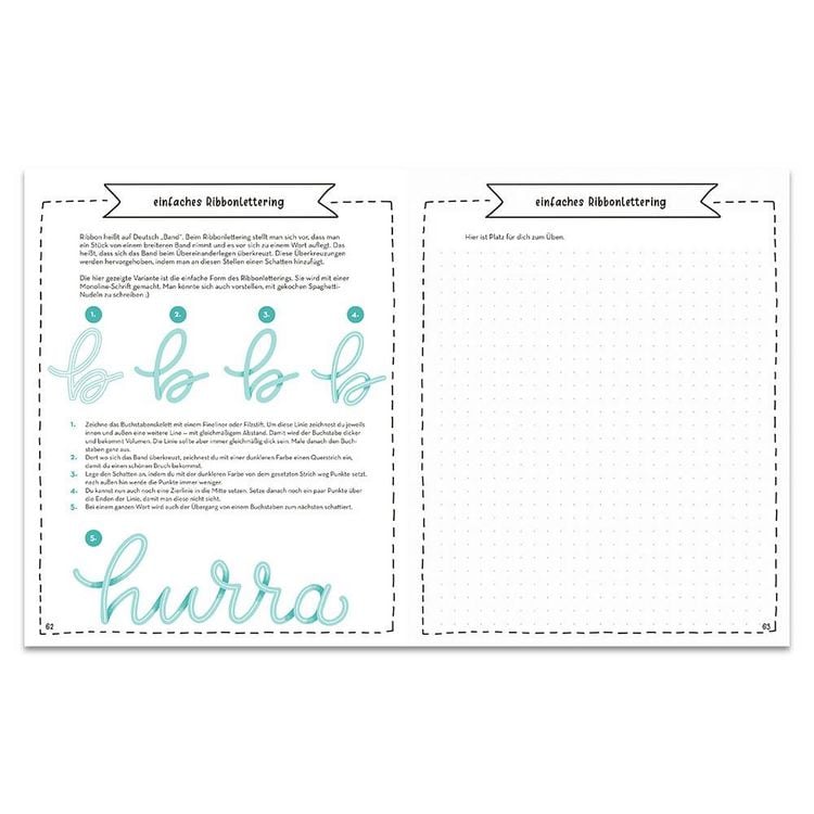 Produktbild: I Love Lettering - Der Block f&uuml;r alle Schnell-Starter Volume 2