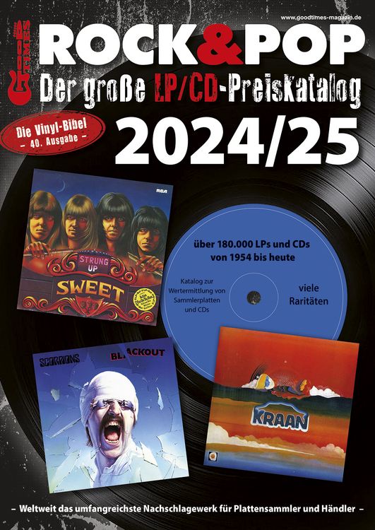 Produktbild: Der gro&szlig;e Rock & Pop LP/CD Preiskatalog 2024/25