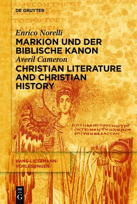 Produktbild: Markion und der biblische Kanon / Christian Literature and Christian History