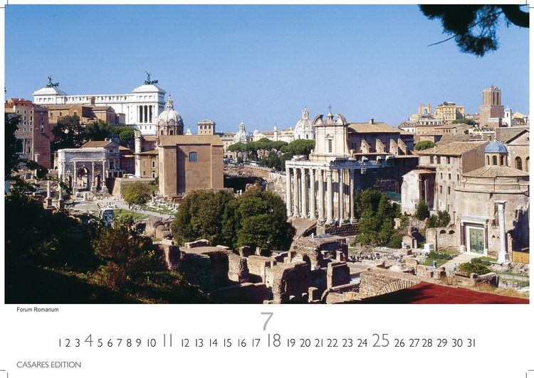 Produktbild: Rom Kalender 2027 &ndash; Wandkalender | Fotokalender Italien 35x50cm - mit 12 beeindruckenden Motiven der ewigen Stadt