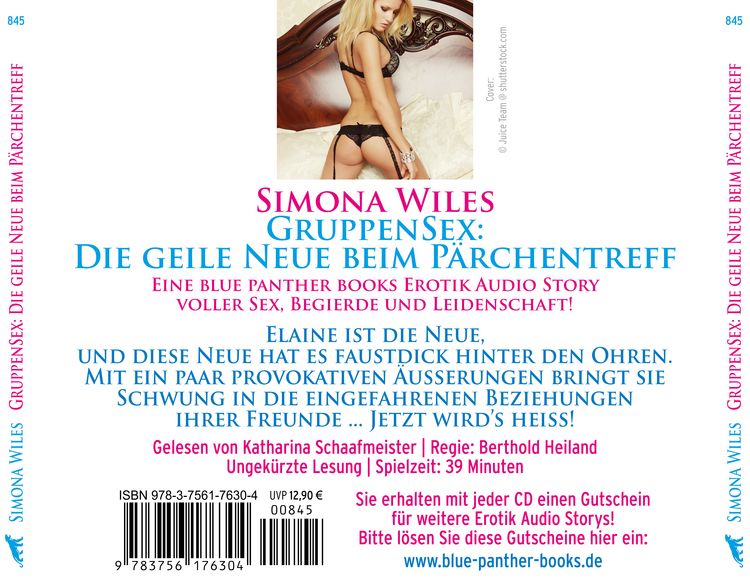 Produktbild: GruppenSex: Die geile Neue beim Pärchentreff | Erotik Audio Story | Erotisches Hörbuch Audio-CD