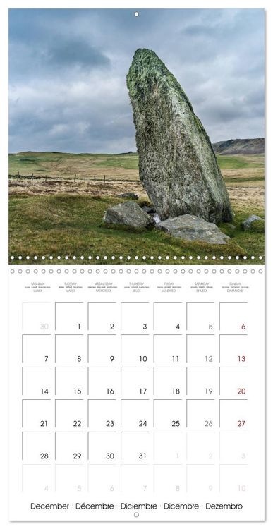 Produktbild: Prehistoric Sites of Northern Scotland (Wall Calendar 2026 12 &times; 12 Inch) CALVENDO 12 Month Wall Calendar