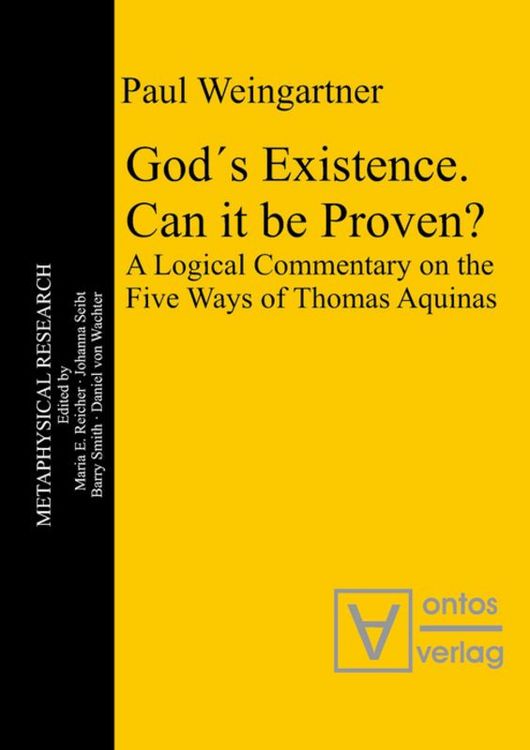 Produktbild: God&acute;s Existence. Can it be Proven?