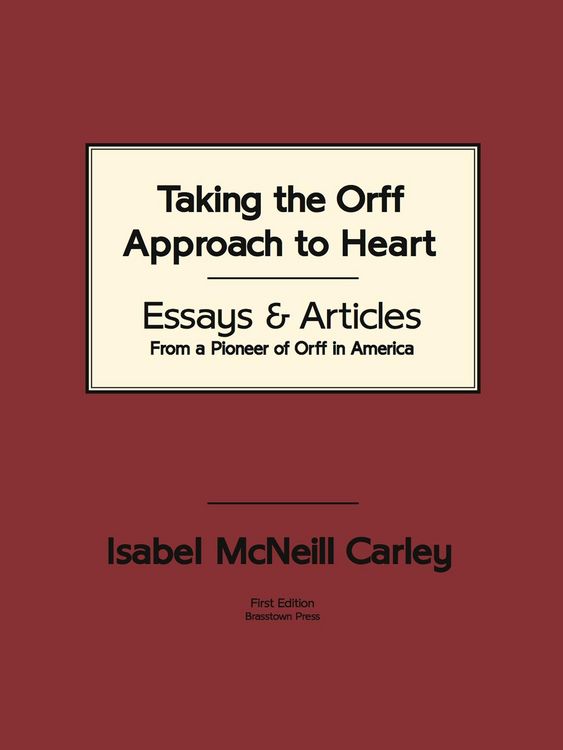 Produktbild: Taking the Orff Approach to Heart