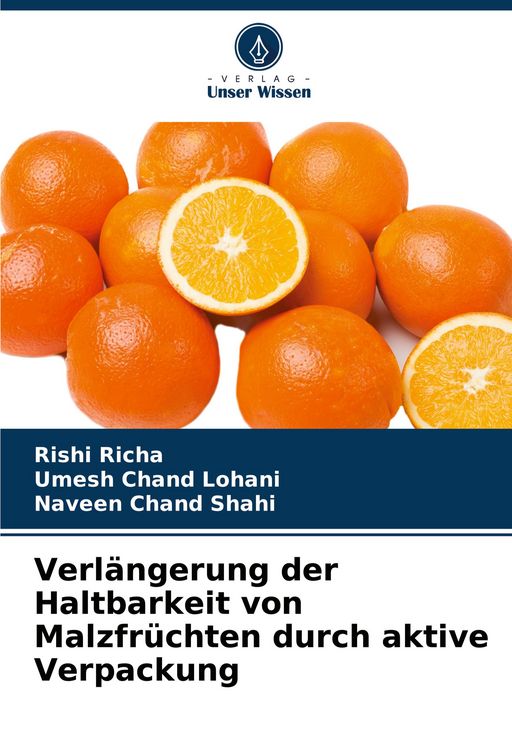 Produktbild: Verl&auml;ngerung der Haltbarkeit von Malzfr&uuml;chten durch aktive Verpackung