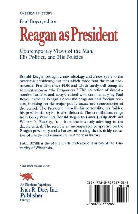 Produktbild: Reagan as President