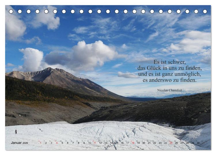Produktbild: Weises (Tischkalender 2026 DIN A5 quer), CALVENDO Monatskalender
