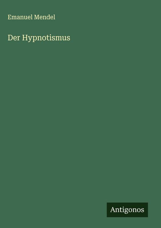 Produktbild: Der Hypnotismus