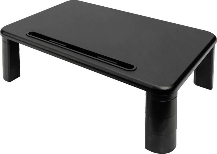 Produktbild: Digitus DA-90458 Monitor-Erh&ouml;hung H&ouml;hen-Bereich: 71 bis 145 mm Schwarz
