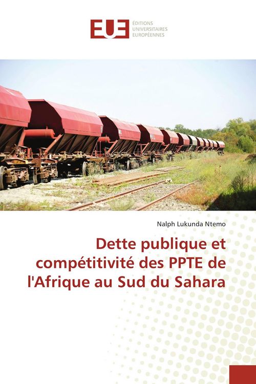 Produktbild: Dette publique et comp&eacute;titivit&eacute; des PPTE de l'Afrique au Sud du Sahara