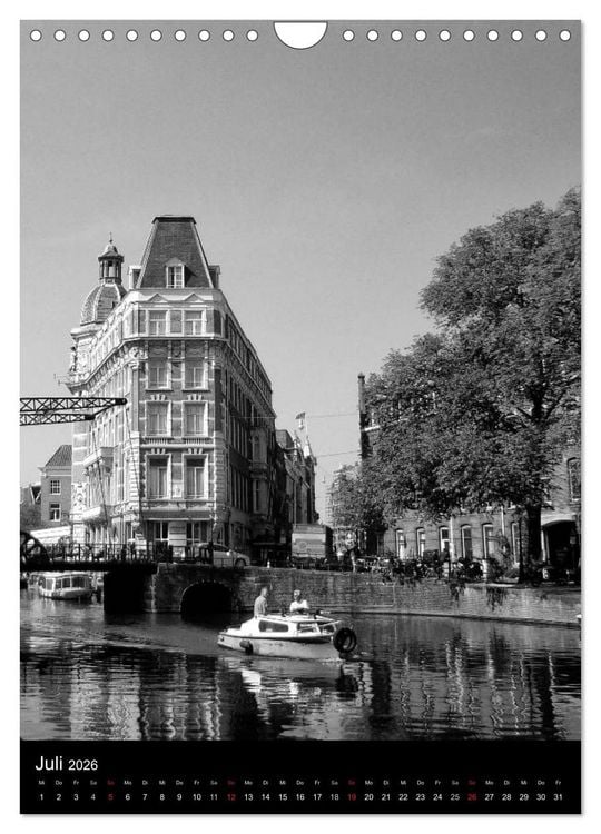 Produktbild: Metropole Amsterdam (Wandkalender 2026 DIN A4 hoch), CALVENDO Monatskalender
