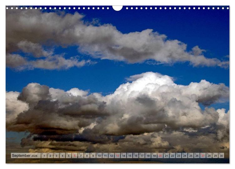 Produktbild: Wolken - Die Gesichter des Himmels (Wandkalender 2026 DIN A3 quer), CALVENDO Monatskalender