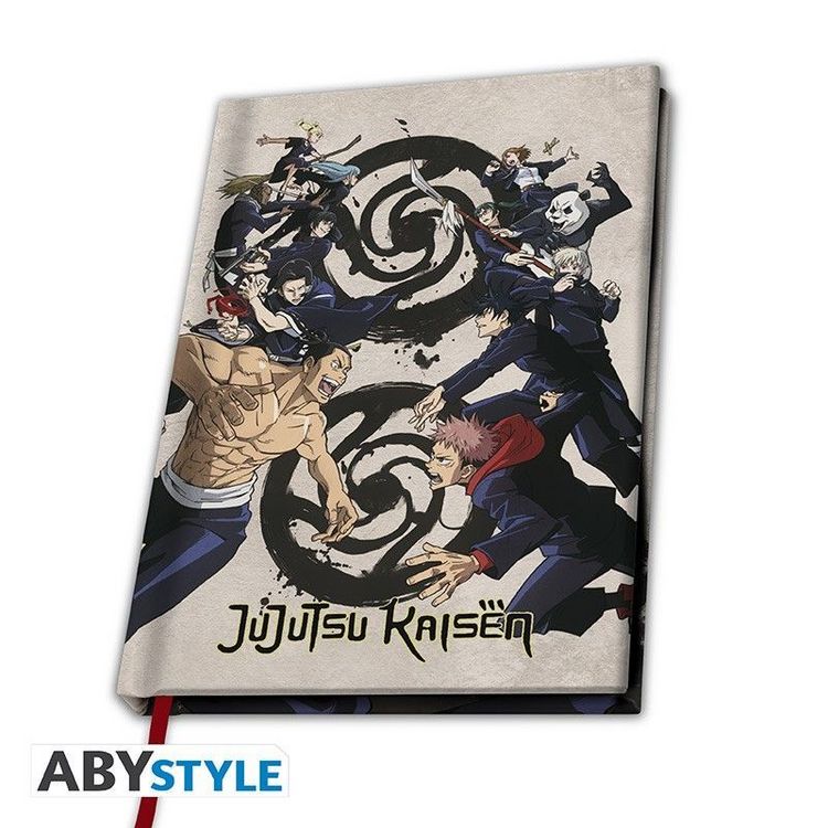 Produktbild: JUJUTSU KAISEN A5 "Tokyo vs Kyoto" Notizbuch