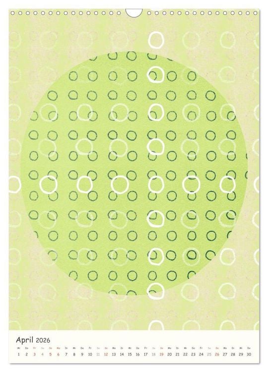 Produktbild: Punkt Punkt Punkt (Wandkalender 2026 DIN A3 hoch), CALVENDO Monatskalender