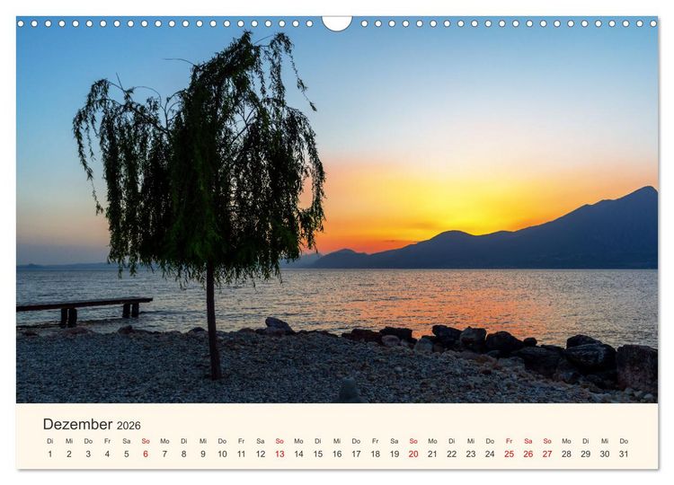 Produktbild: Wanderreise Gardasee (Wandkalender 2026 DIN A3 quer), CALVENDO Monatskalender