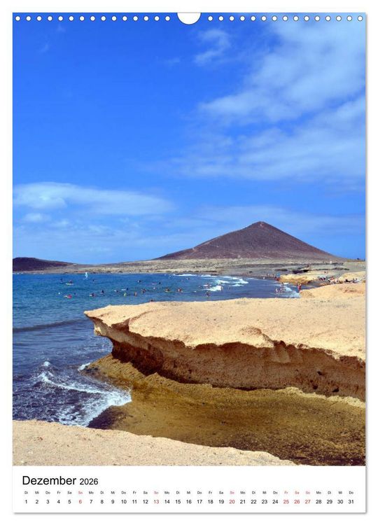 Produktbild: Teneriffa - Insel der Gl&uuml;ckseligen (Wandkalender 2026 DIN A3 hoch), CALVENDO Monatskalender