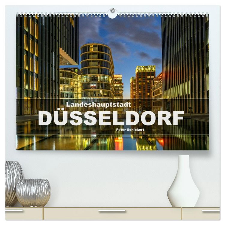 Produktbild: Landeshauptstadt D&uuml;sseldorf (hochwertiger Premium Wandkalender 2026 DIN A2 quer), Kunstdruck in Hochglanz