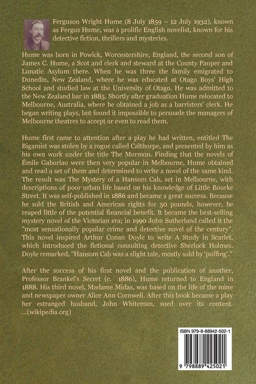 Produktbild: The Mystery of a Hansom Cab