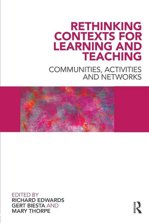 Produktbild: Rethinking Contexts for Learning and Teaching