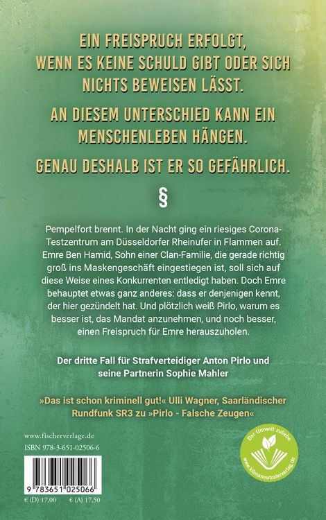Produktbild: Pirlo - Gefährlicher Freispruch