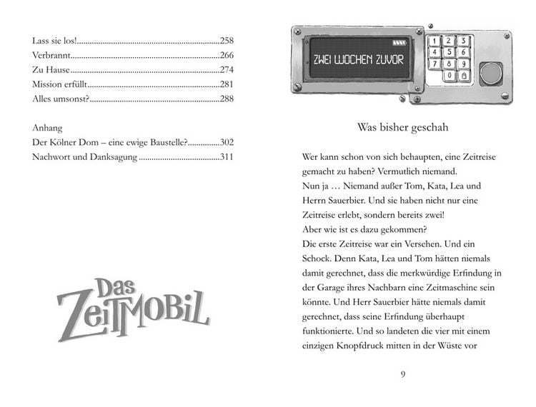 Produktbild: Das Zeitmobil &ndash; Flucht aus der Vergangenheit (Band 3)