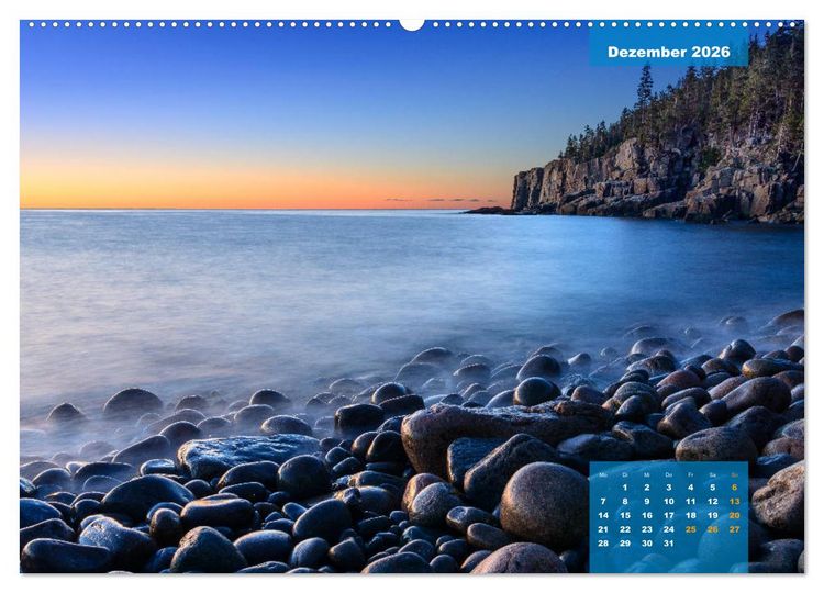 Produktbild: New England - Vielfalt einer Region (Wandkalender 2026 DIN A2 quer), CALVENDO Monatskalender