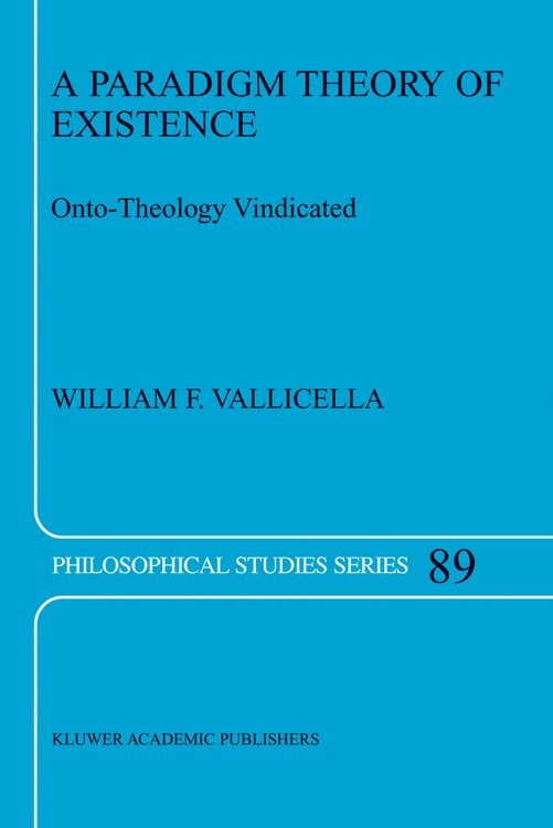 Produktbild: A Paradigm Theory of Existence