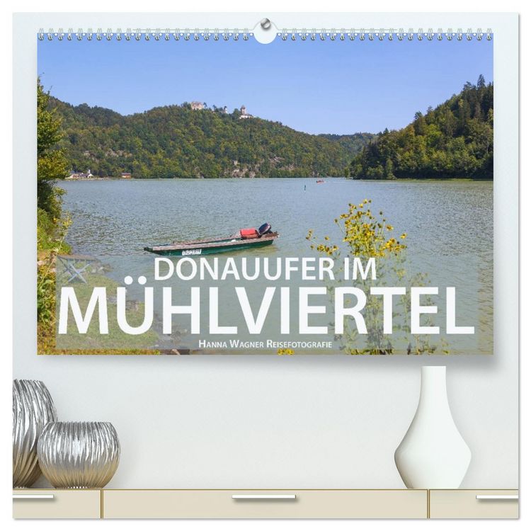 Produktbild: Donauufer im M&uuml;hlviertel (hochwertiger Premium Wandkalender 2026 DIN A2 quer), Kunstdruck in Hochglanz
