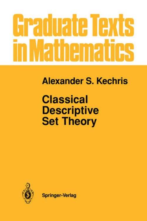Produktbild: Classical Descriptive Set Theory
