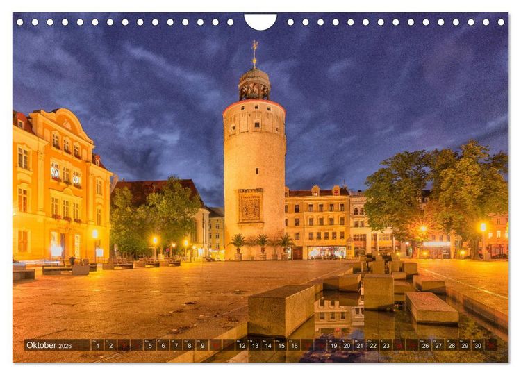 Produktbild: G&ouml;rlitz - Fimstadt mit Charme (Wandkalender 2026 DIN A4 quer), CALVENDO Monatskalender