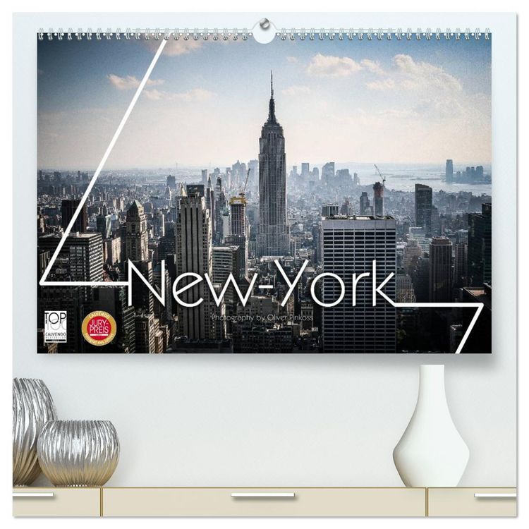 Produktbild: New York Shoots (hochwertiger Premium Wandkalender 2026 DIN A2 quer), Kunstdruck in Hochglanz