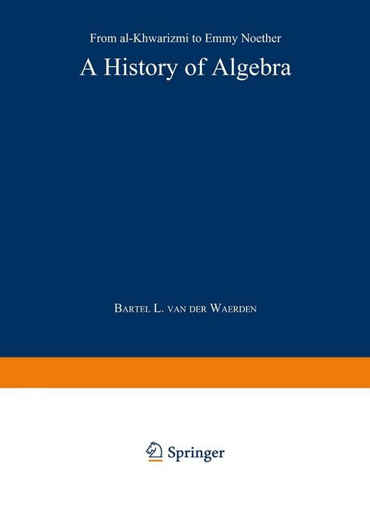 Produktbild: A History of Algebra