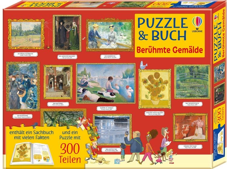 Bild vom Artikel Puzzle & Buch: Berühmte Gemälde vom Autor Rosie Dickins