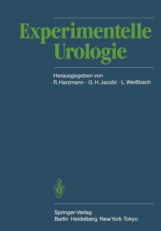 Produktbild: Experimentelle Urologie