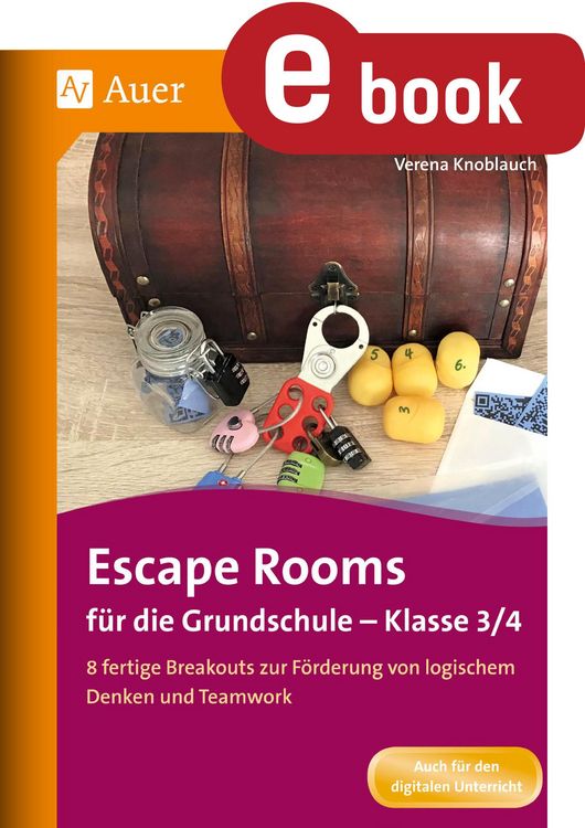 Produktbild: Escape Rooms f&uuml;r die Grundschule - Klasse 3/4