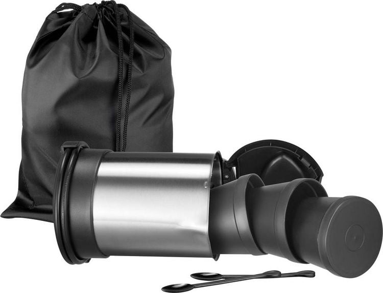 Produktbild: Unold 18575 Reis-set Wasserkocher kabelgebunden Edelstahl, Schwarz Fassungsverm&ouml;gen: 0.5 l