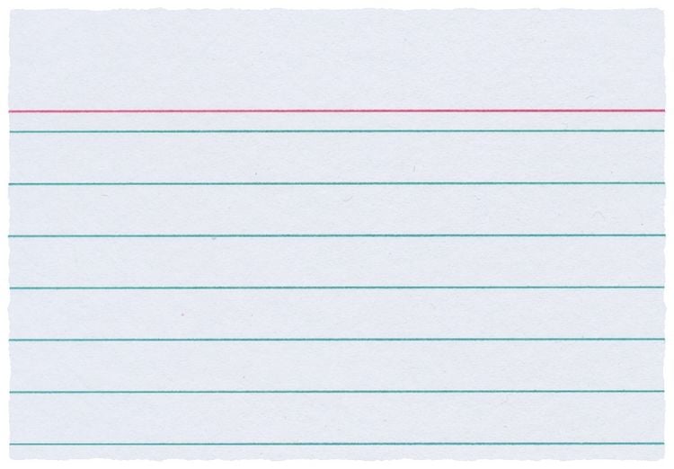 Produktbild: Stylex Karteikarten, DIN A8, liniert, 100 St&uuml;ck