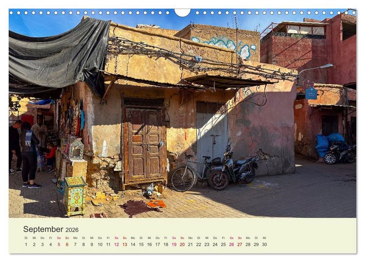 Produktbild: Marrakesch Eine Stadt aus 1001 Nacht (Wandkalender 2026 DIN A3 quer), CALVENDO Monatskalender
